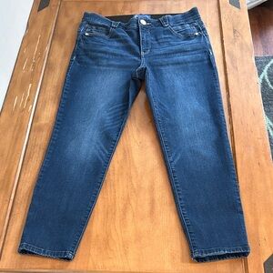 Democracy AbSolution Dark Blue Ankle Jeans Size 12
